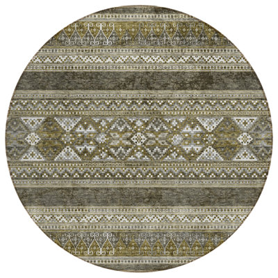 Nazariy Washable Southwestern Indoor / Outdoor Rug
