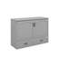Lit escamotable double avec tiroir et un ensemble de prises et ports USB