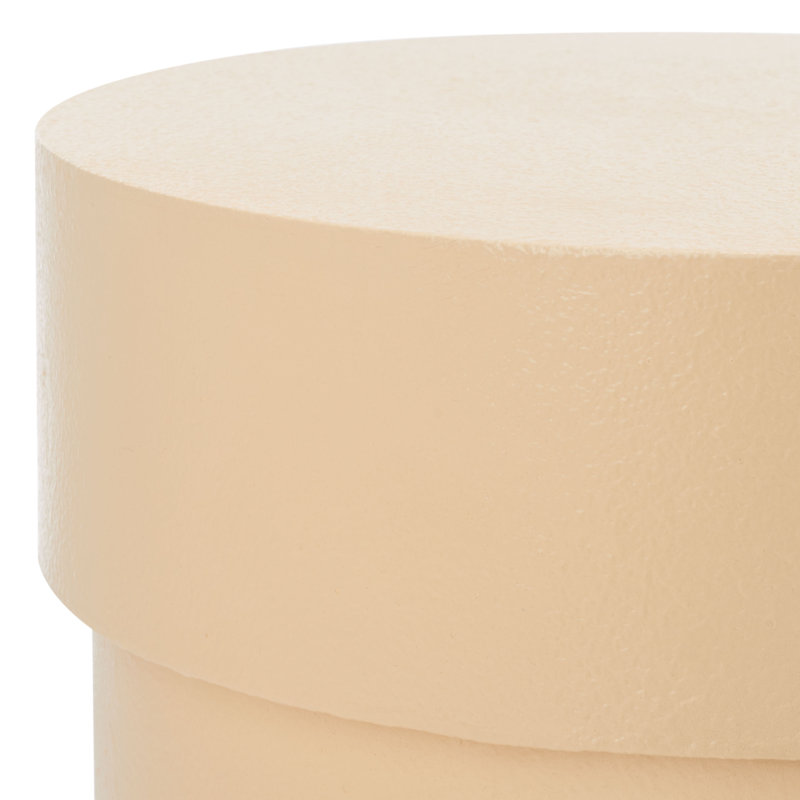 Table d'appoint Alasha, Crème