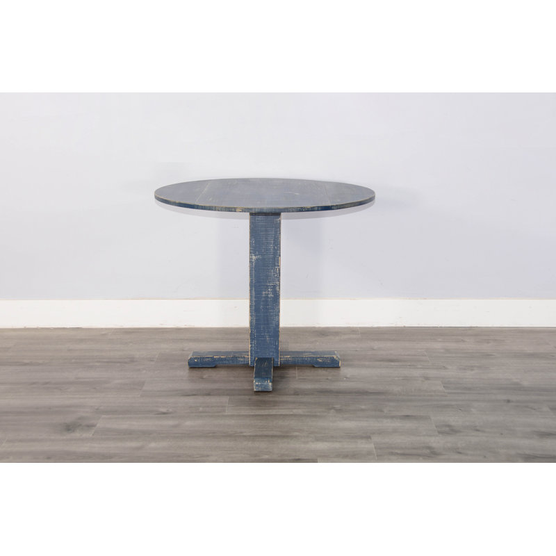 Table à abattants August Grove®, Bleu