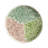 Milo Decorative Round Tray, Mosaic Surface, Multi-Color Capiz Shell 14 Inch-124246096