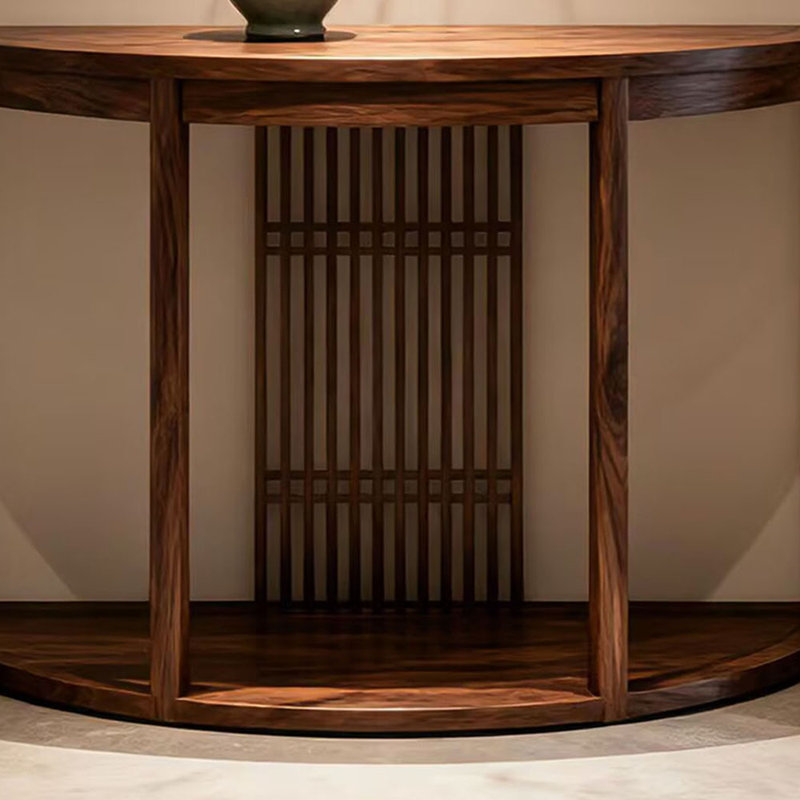 Chinese-style modern simple console table, 35.4" H x 47.2" W x 15.7" D