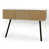 Beech and black-lacquered