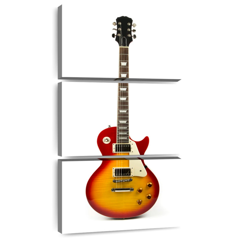 Guitare électrique classique, H 27 po x l 12 po