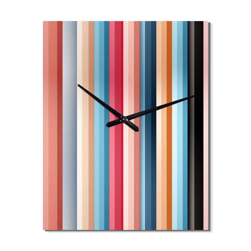 Jameese - Horloge murale moderne abstraite, Petit