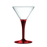 Polycarbonate Martini Glass - 12 Pieces - Olivine