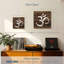 «Buddhist Symbols Spiritual Om I» sur toile, reproduction de 4 pièces-1527012893