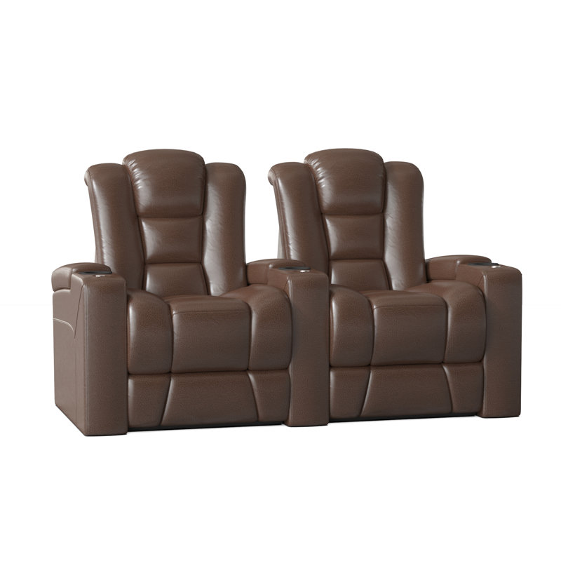 Sièges de rangée home cinéma, Acajou ultra