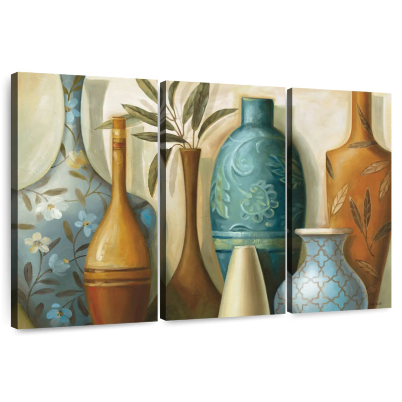 Senne Blue Morocco, 36" H x 57" W