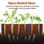 Lit de jardin surélevé en métal galvanisé 8 x 4 x 2 pi, noir, pour la plantation de légumes, de fleurs et d'herbes, aération de racines à fond ouvert et pot à fleurs en acier à conception centrée sur l'utilisateur, vent, rouille-757594671