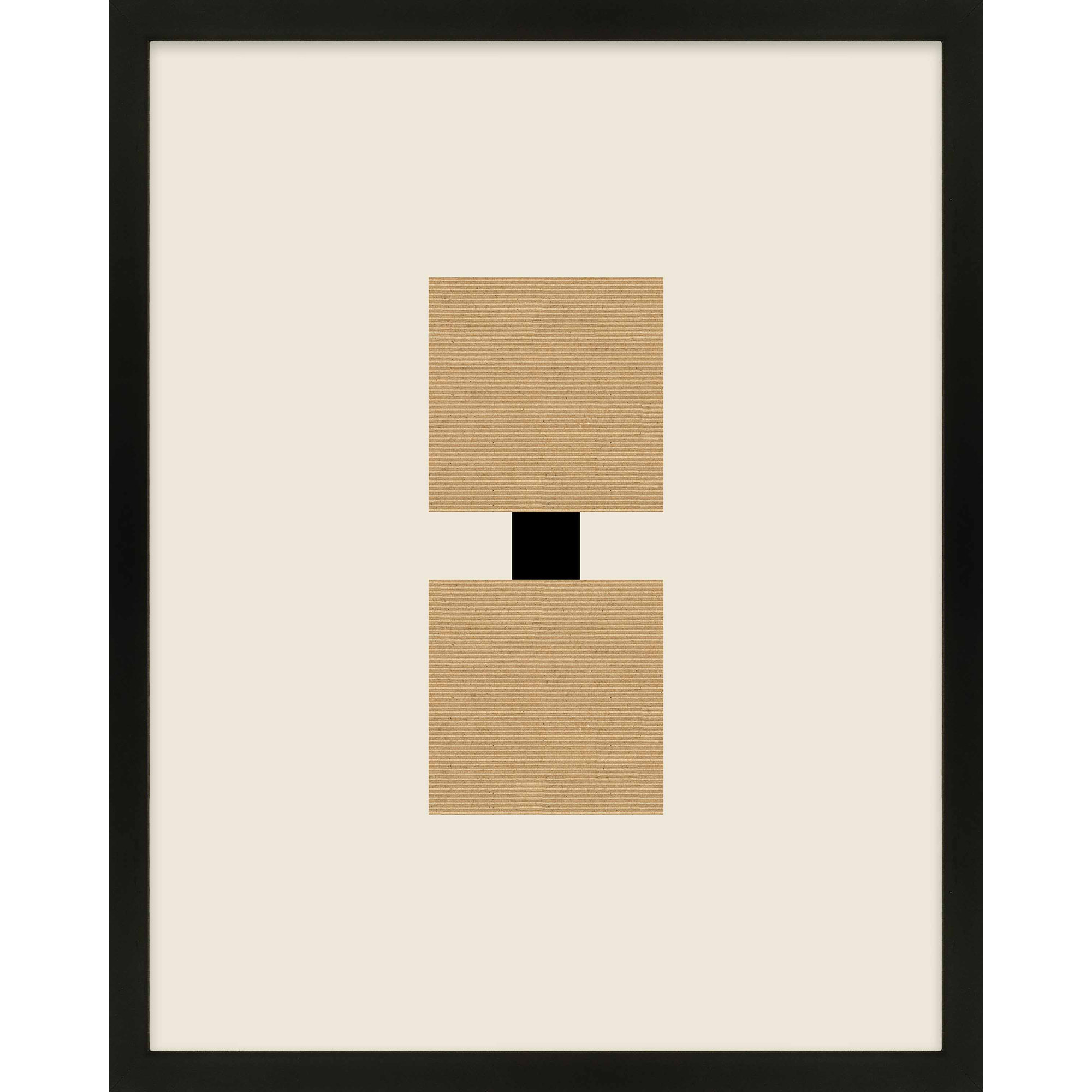 Column 2 by Eleni Psyllaki For Paradissi Digital Art, Black Framed, 25" H x 20" W  x 1.25" D