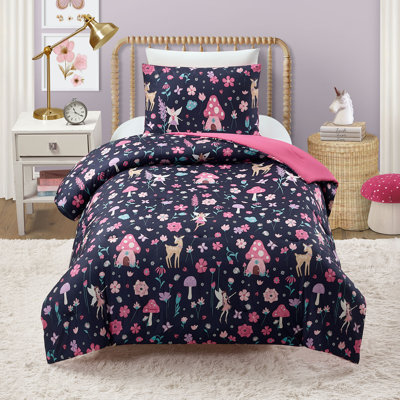 Fairy Garden Reversible Comforter Set