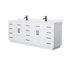 Beckett TK 84'' Free Standing Double Bathroom Vanity with Top-1910373678-2080885328-2080885330