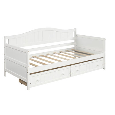 Modern Daybed With Storage Twin Daybed With Drawer Wood Daybed Frame Guest Bed