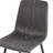 49cm H Tufted Velvet Upholstered Side Chair in Grey-114193806