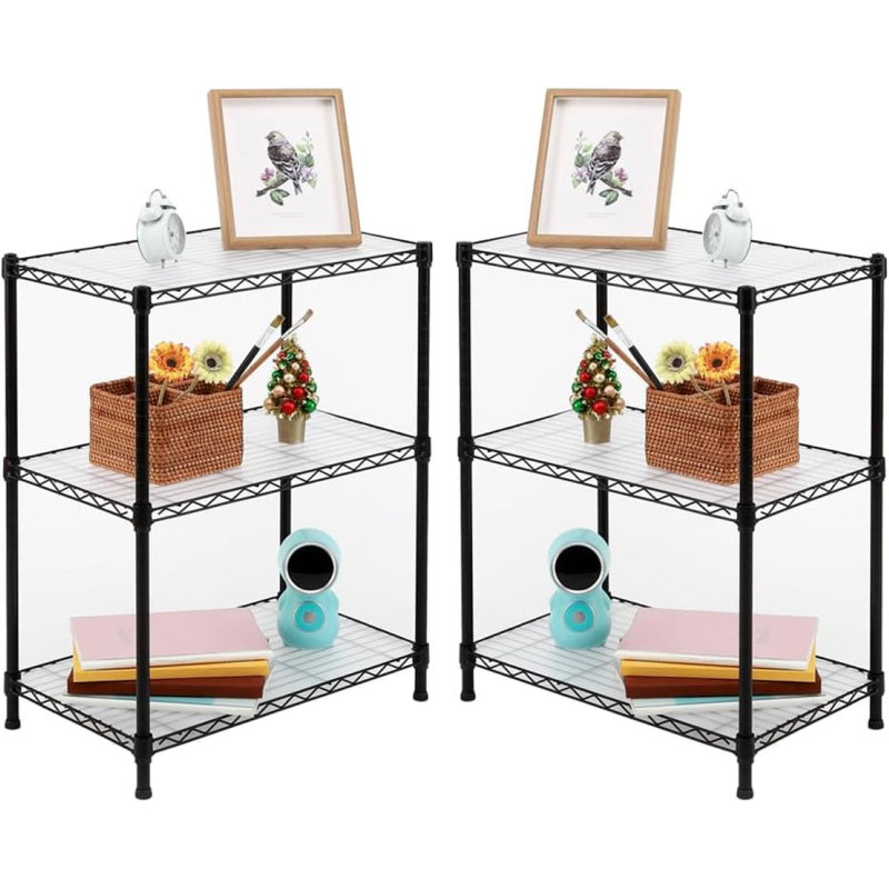 Rayonnage à 3 tablettes Rona, Chrome
