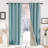 Lythrodontas Faux Linen Total Blackout Curtain Panels-75185242-75185237