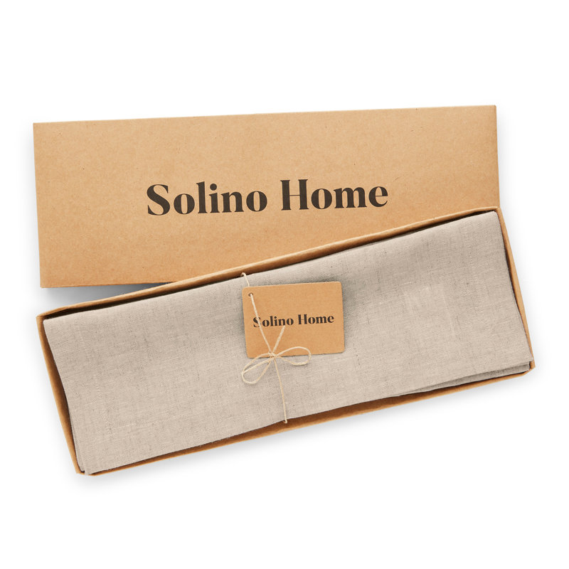 Diana - 100% Pure Linen Placemats, Light Natural