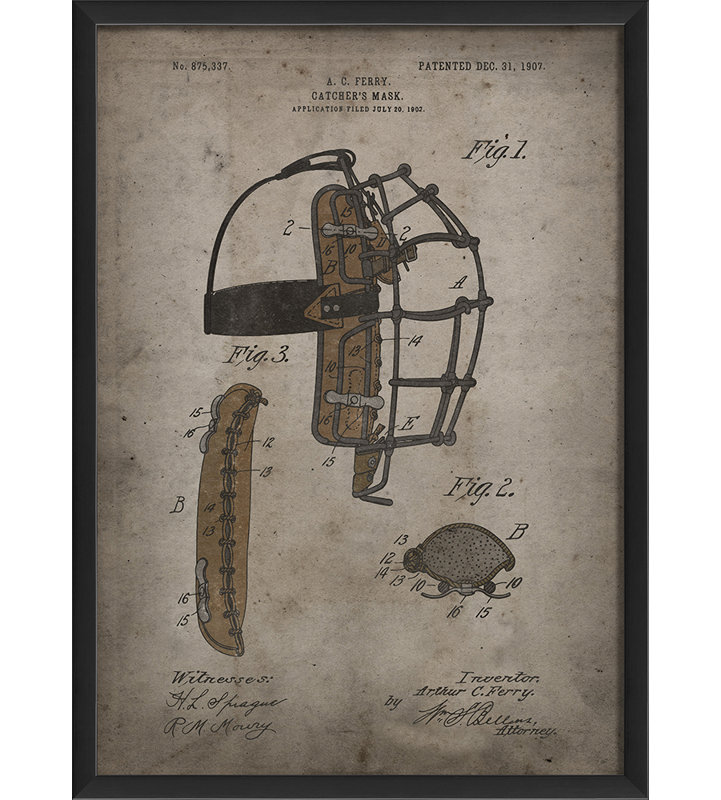 « transport catchs », impression encadrée