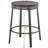 Jenely Swivel Counter Stool with Metal Frame