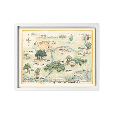 Winnie the Pooh Hundred Acre Wood Sign