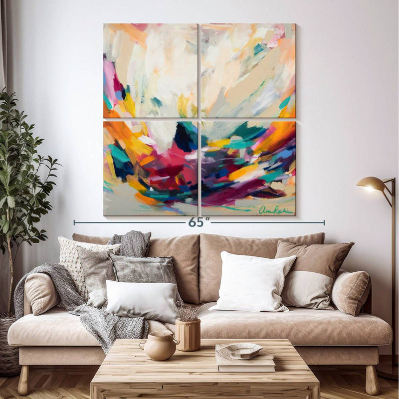 New Beginnings, 50" H x 50" W