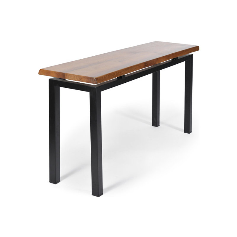 Kingden 62'' Solid Wood Top Console Table