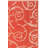 Arneshia Paisley Indoor / Outdoor Area Indoor/Outdoor Area Rug in Red/Natural-1860652154