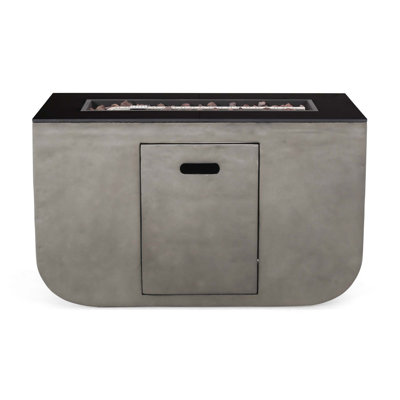 40" Rectangle Mgo Fire Pit-50 000 Btu