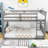 Duax Kids Twin Over Twin Bunk Bed-2046161633