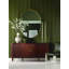 Carrier And Company Flat Metal Beveled Wall Mirror