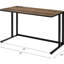 Bureau d'écriture en noyer avec port USB-1587375114