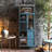 Blue Iron+Tempered Glass Display Cases