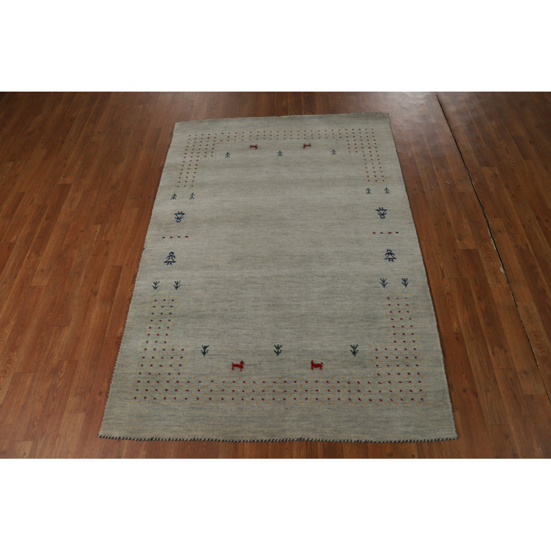 Tapis tribal Gabbeh indien 4 x 6