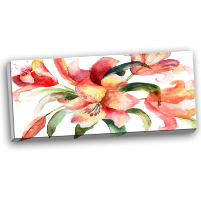 " Lily Flowers Illustration "