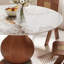 Ikerne Farmhouse Kitchen Table Vase-shaped Pedestal Dining Table Circular For 4/6/8-427910747-427910744
