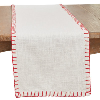 Abron Chunky Whip Stitch Table Runner