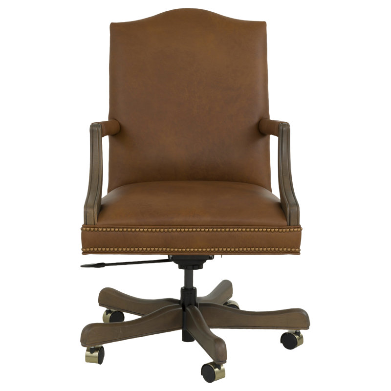 Office Chair, 1115 Saddle, Small Aged Bronze, Tobacco