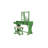 Unique Modern Bedroom Vanity Set w Stool Foldable Mirror Drawers Apple Green Color MDF Veneer Vanity Furniture-331955841