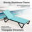 Outdoor Lounge Chair, 2 Pieces Aluminum Plastic Patio Chaise Lounge With 5 Position Adjustable Backrest And Wheels-32006177