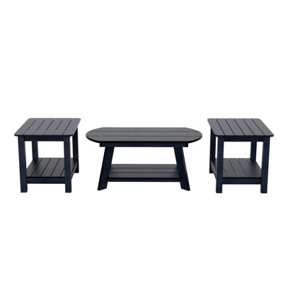 Arrlo Oval Outdoor Side Table ,