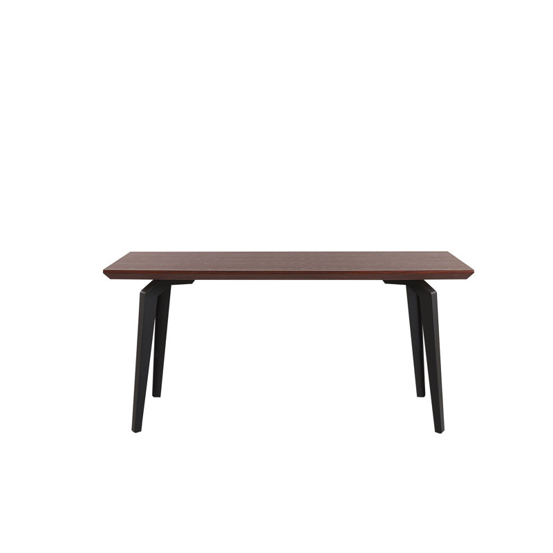 Pittenger Rectangular Dining Table with Steel Base