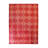 Dhurrie Red Hand Knotted Afghan Wool Transitional All Over Handmade 10' x 14' Area Rug