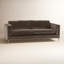 Emery Genuine Leather 84" Square Arm Sofa-243347948