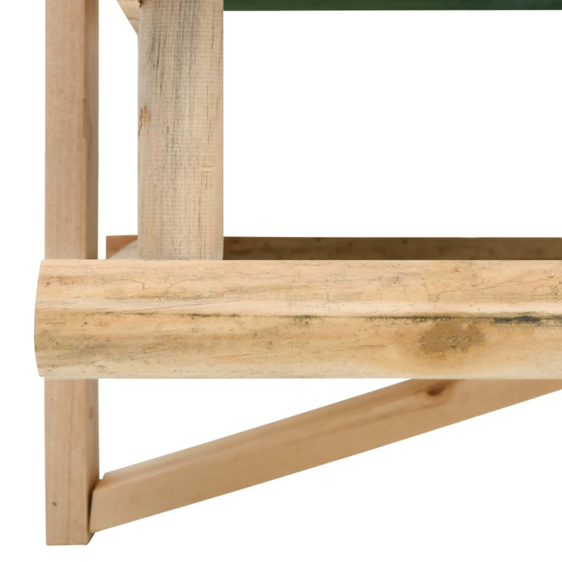 Stansfield Wood Hanging Hopper Bird Feeder