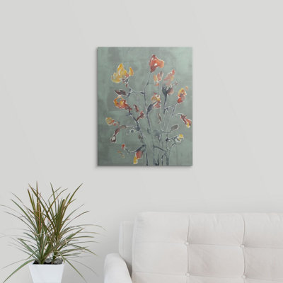 «Wildflower Watercolors I» par Jennifer Goldberger, reproduction d'art