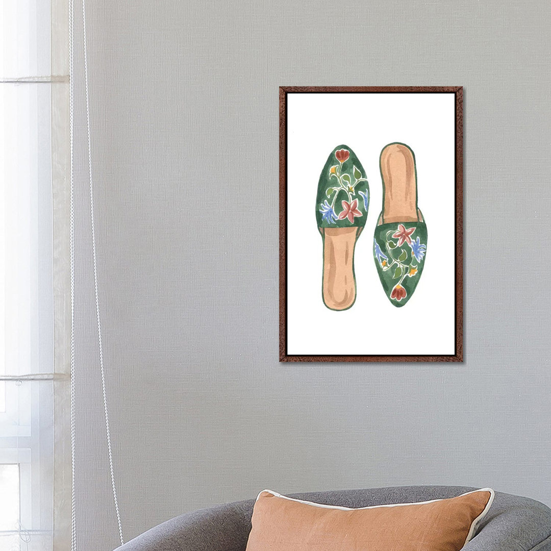 Shopper Shoes von Sabina Fenn - Giclée auf Leinwand in der Galerie