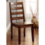 Ensemble de 2 chaises de salle à manger de style industriel en bois massif-1819383855