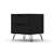Rockefeller 20" Nightstand In Black (2-Drawer)-238041610
