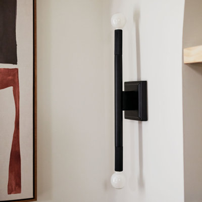 Steel Armed Sconce
